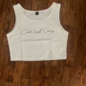 Cute and curvy crop top